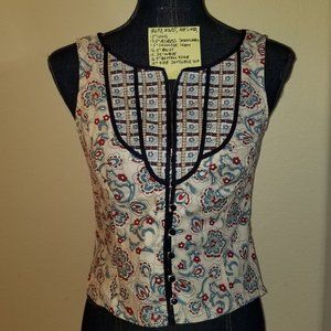 🔻REDUCED❣ 698 NWOT Parameter Paisley Floral Crop Top S